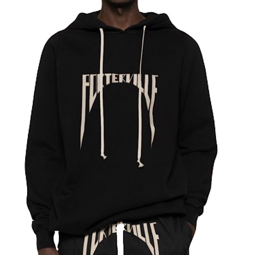 Rick Owens organic cotton hoodie